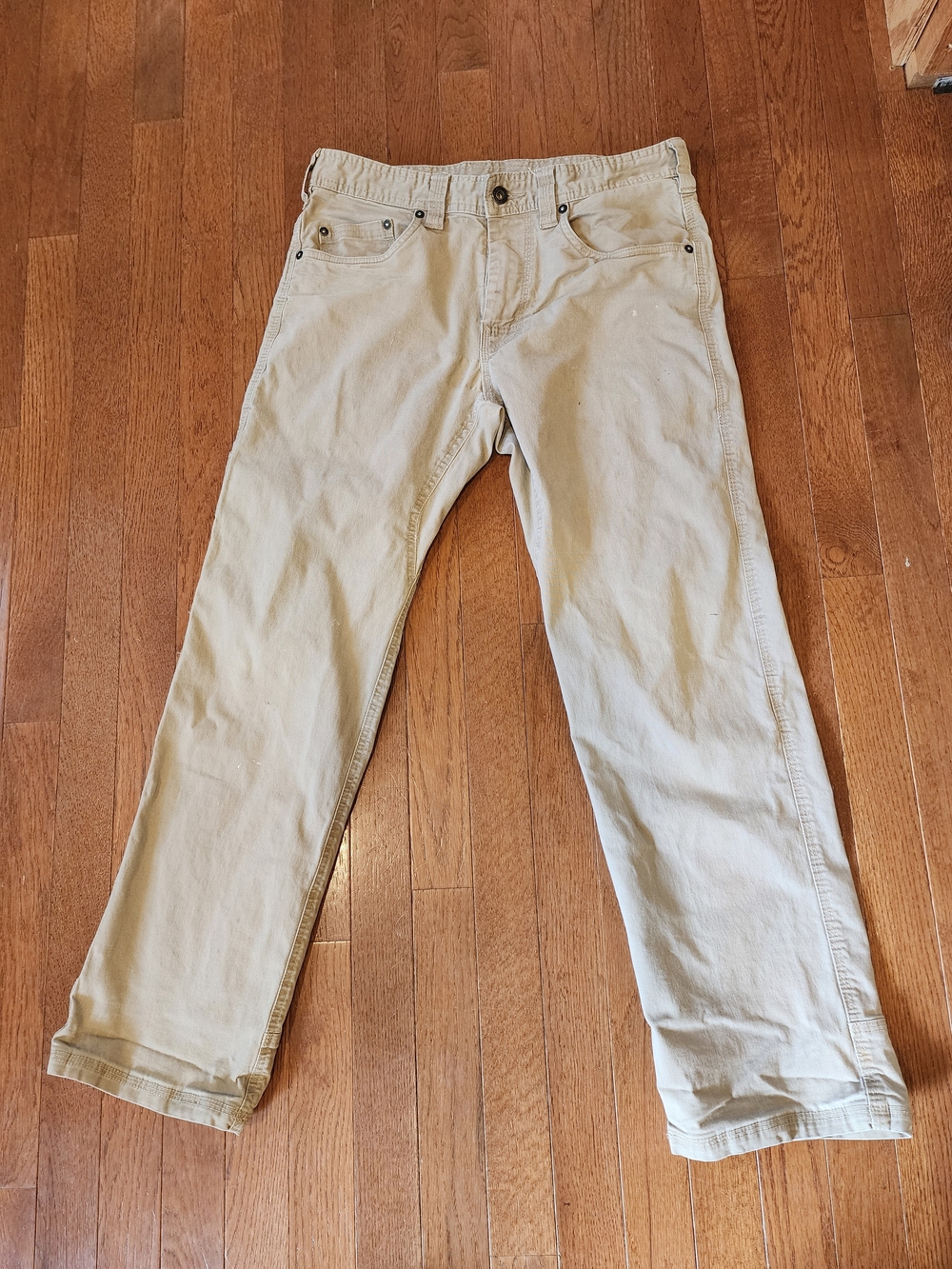 Prana Men's Chino Pants in Khaki Tan